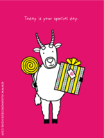 hug and kiss Today is your special day