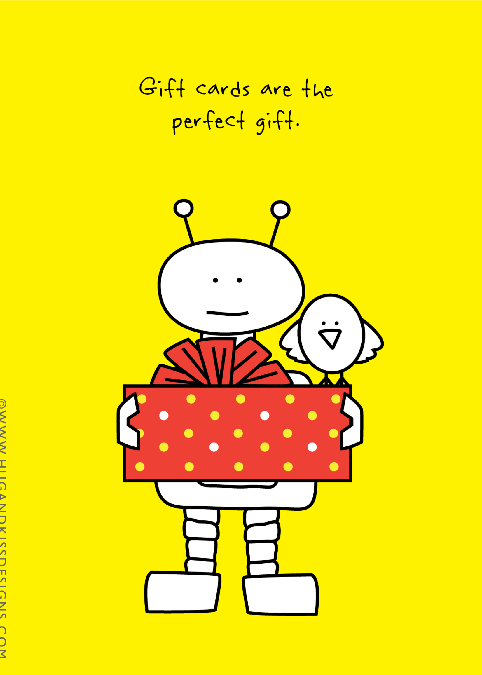 hug and kiss Gifts Cards are the Perfect Gift