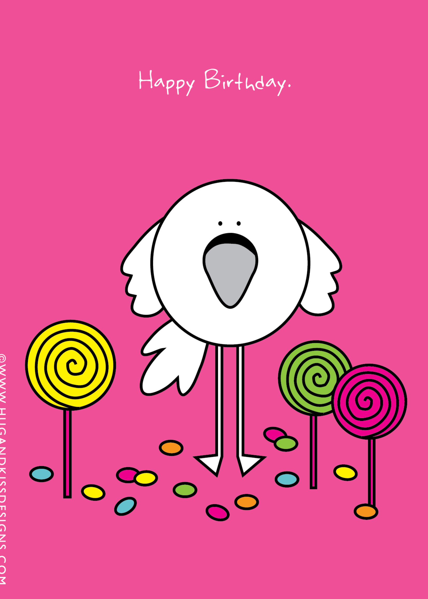 hug and kiss Happy Birthday - Old Broad