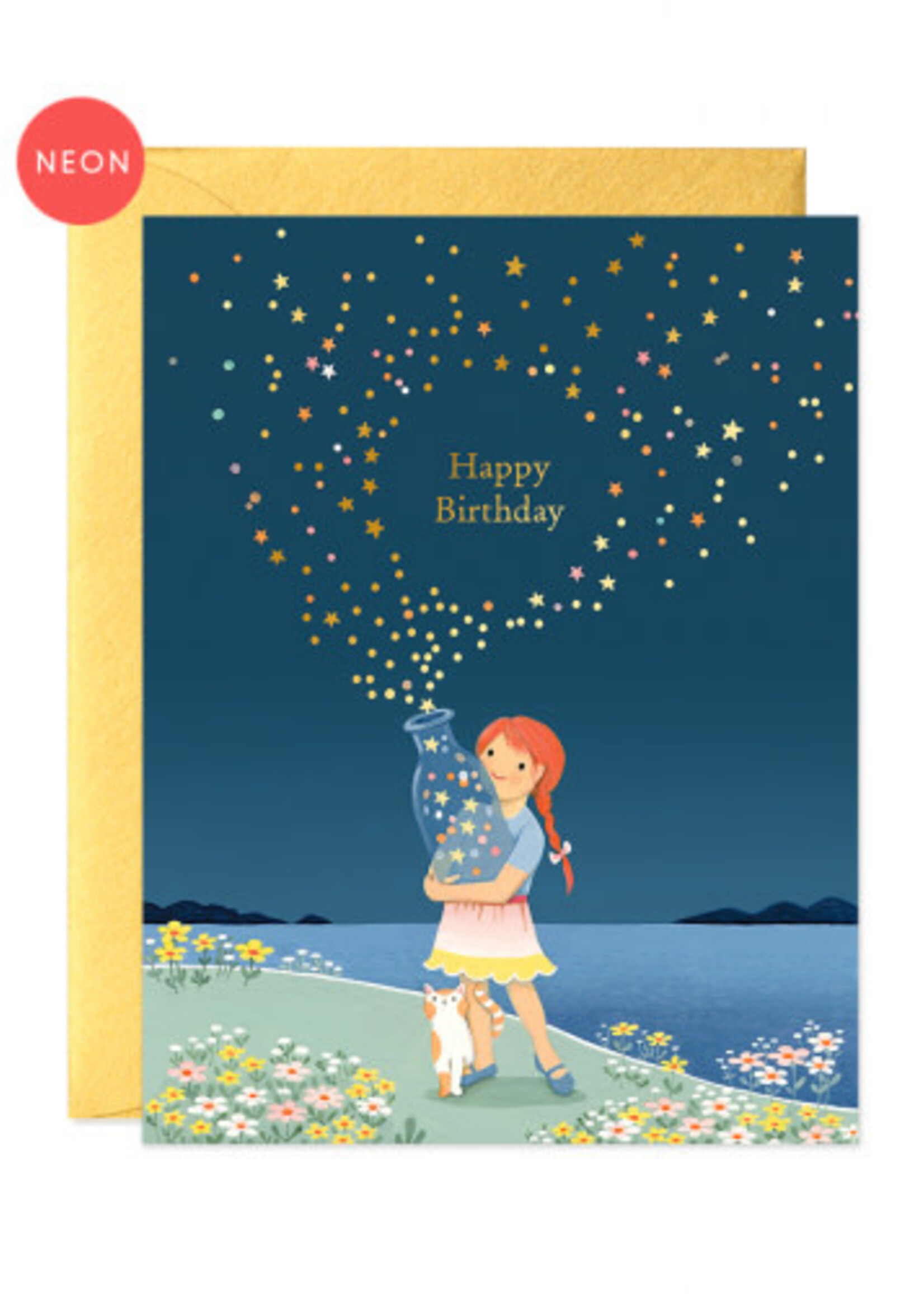 Happy Birthday Star Bottle