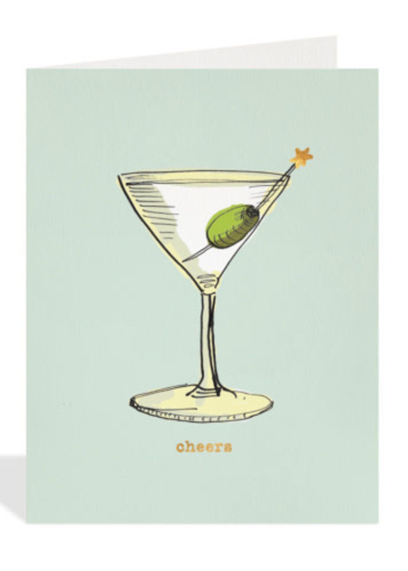 Halfpenny Postage Cheers - Dry Martini