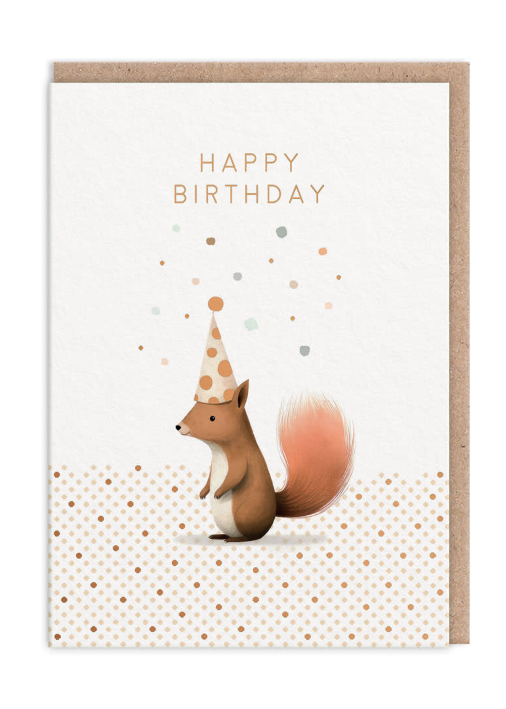 Happy Birthday - Squirrel