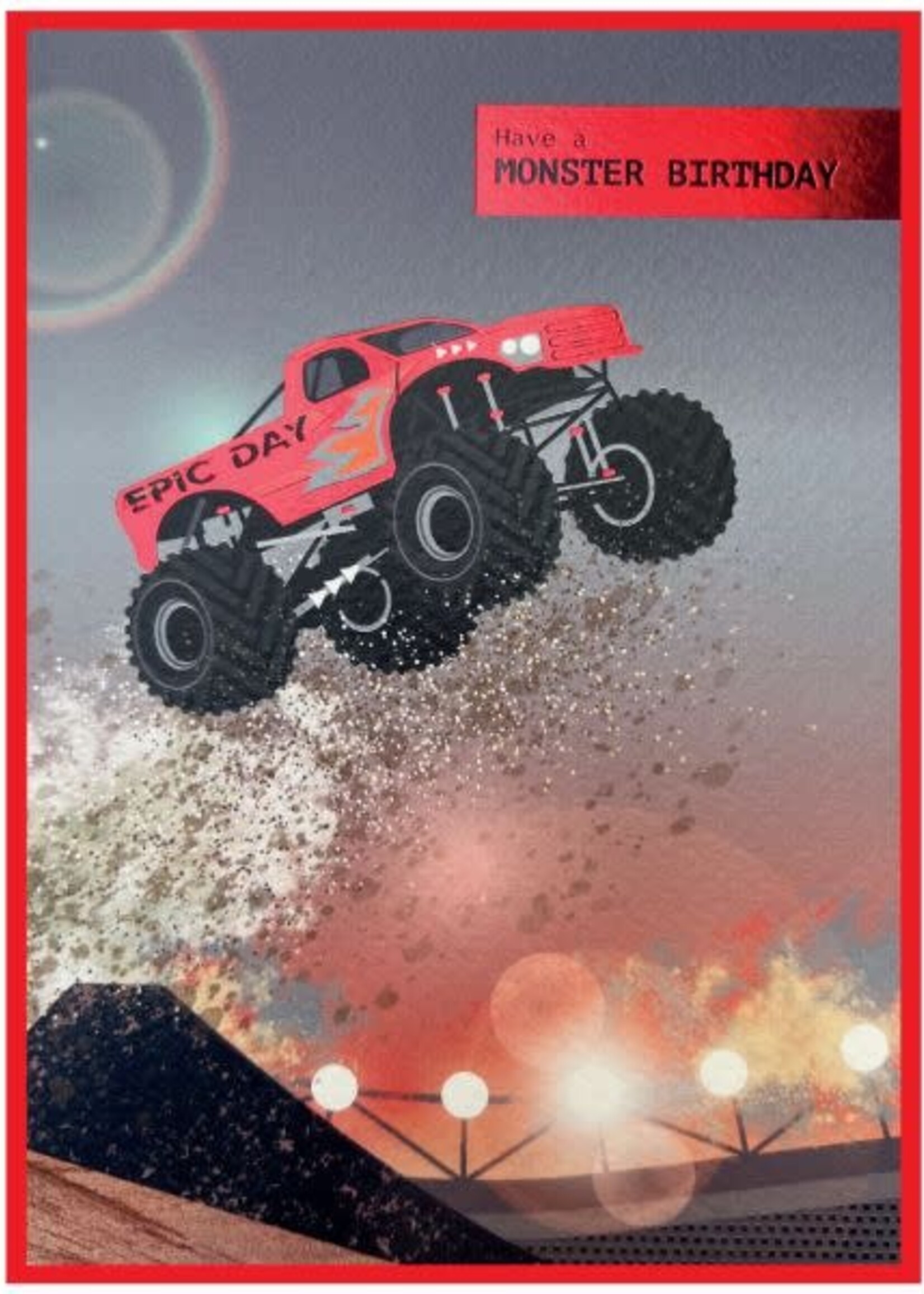 north south Monster Truck - Birthday