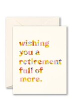 Compendium Wishing You A Retirement Full Of More