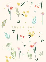 the art file Thank You - Flowers