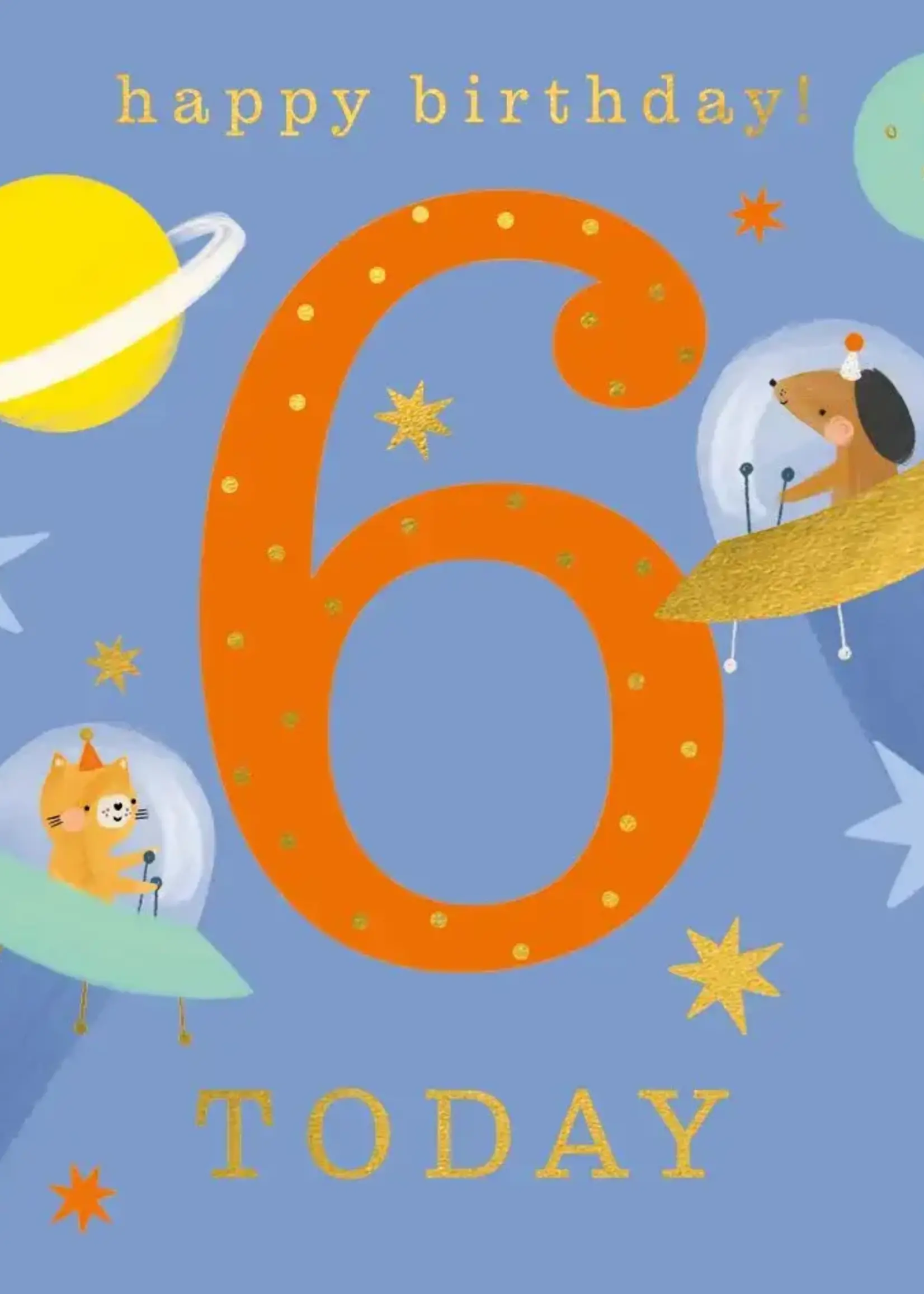 Happy Birthday! 6 Today