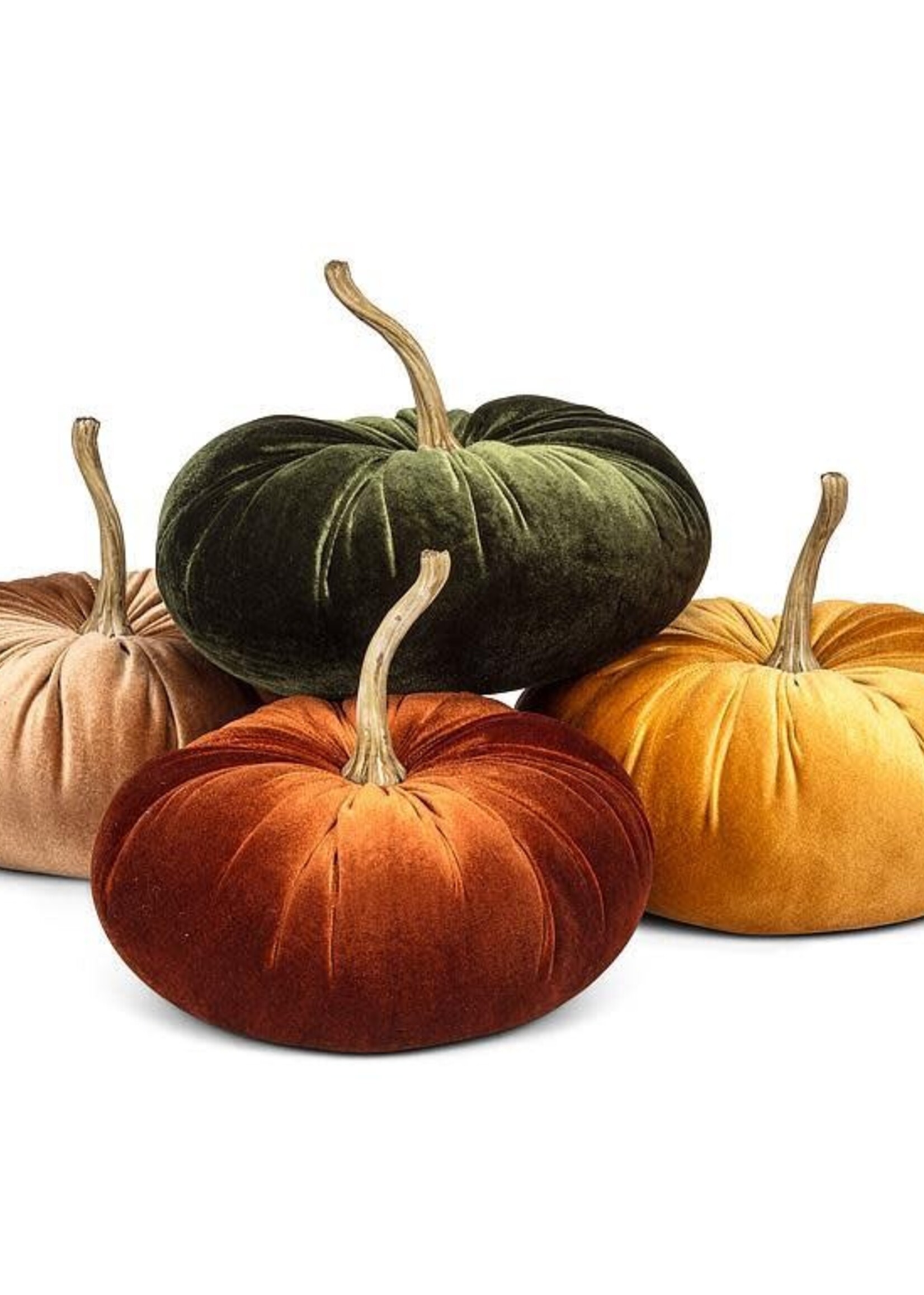 abbott Large Velvet Pumpkin - various colours