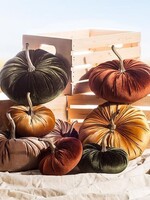 abbott Small Velvet Pumpkin - Various Colours