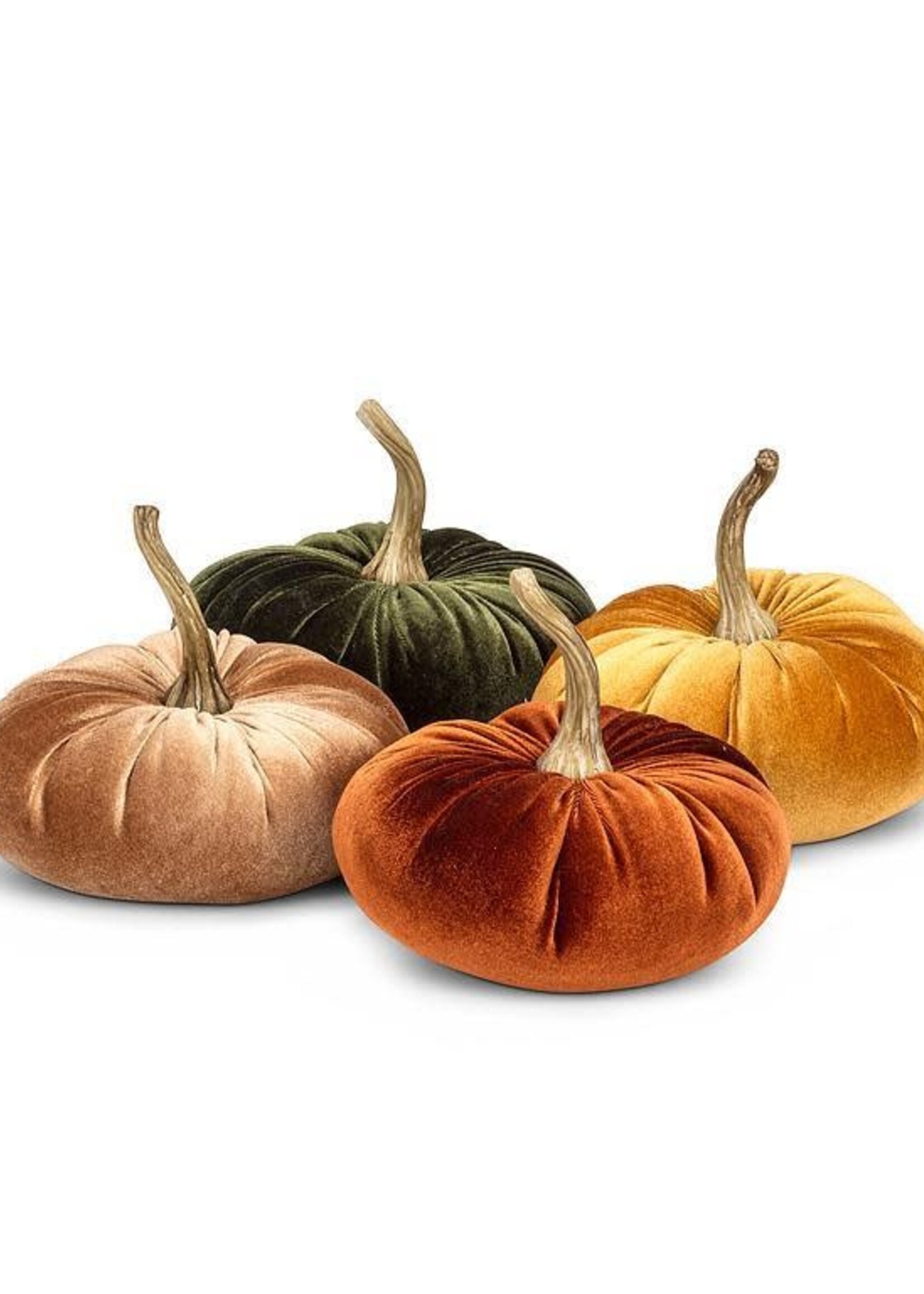 abbott Small Velvet Pumpkin - Various Colours