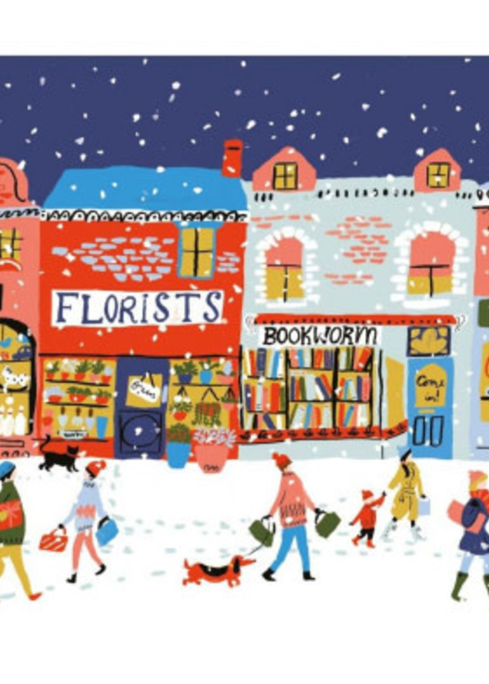 museums & galleries Holiday Boxed Cards - Late Night Shopping