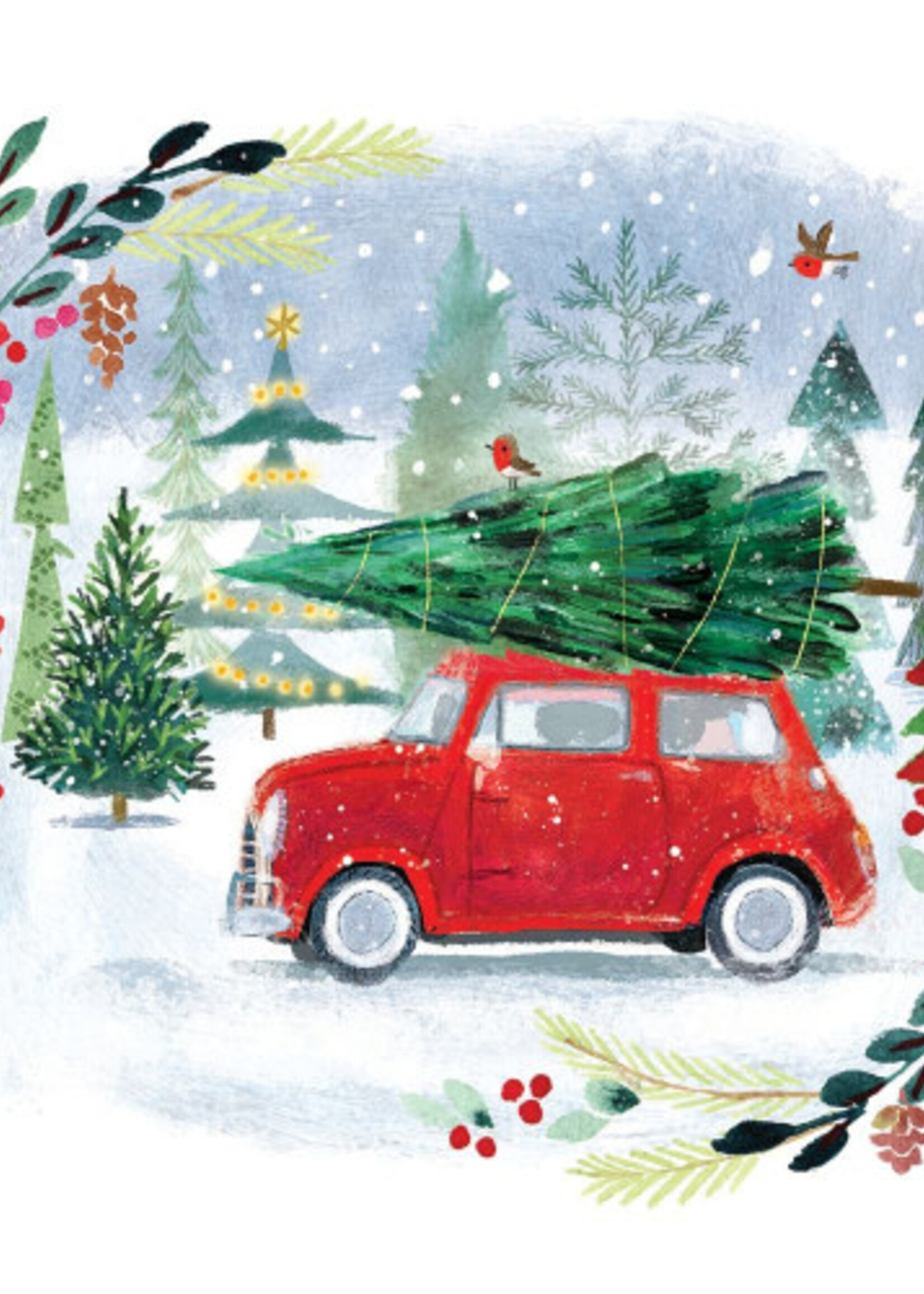 museums & galleries Christmas Boxed Cards - Bringing Home the Tree