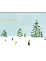 Halfpenny Postage Boxed Cards - Winter Activity