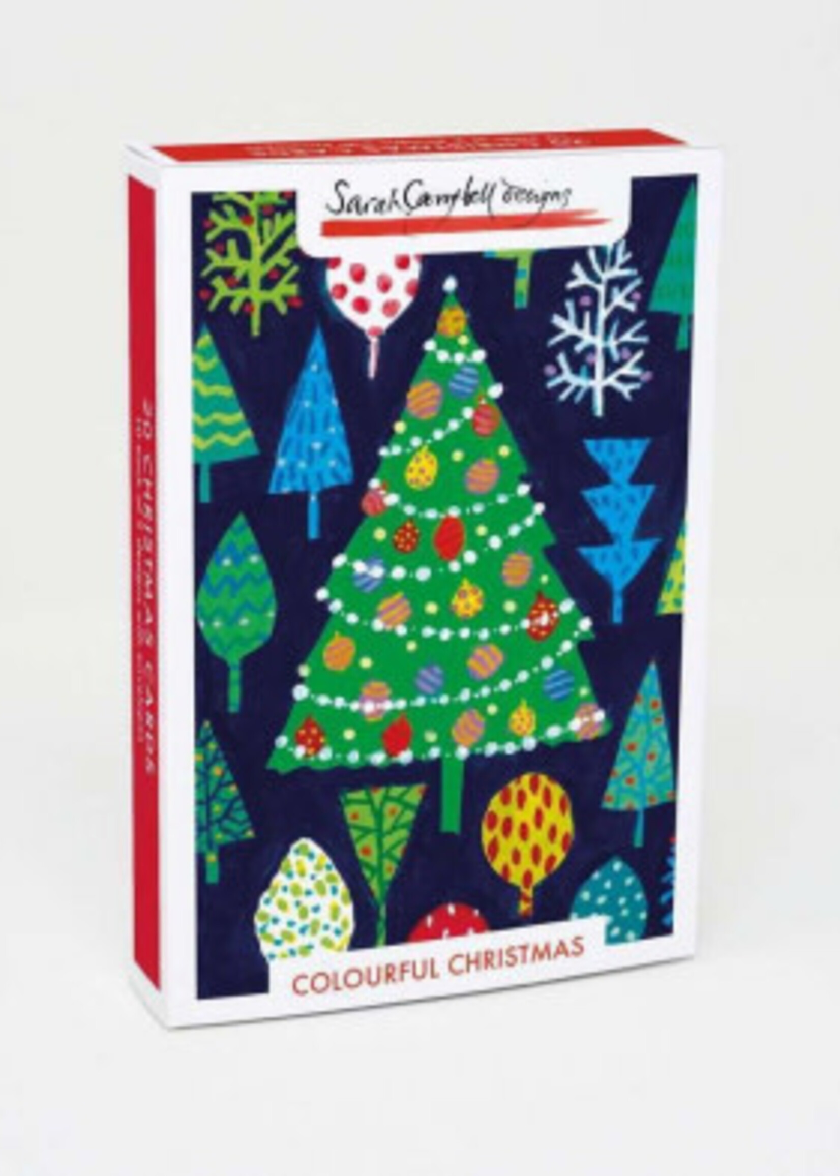 museums & galleries Boxed Cards - Colourful Christmas