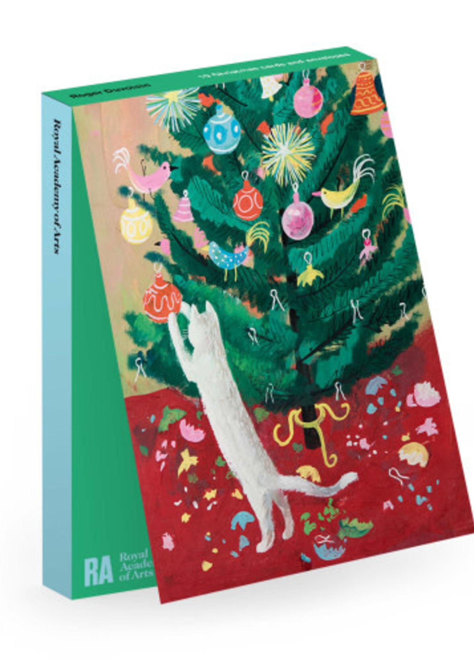 Art Press Boxed Cards - Roger Duvoisin Kitten Tree