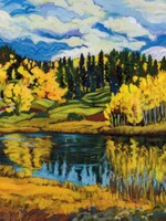 Christine Reimer Lake In Fall
