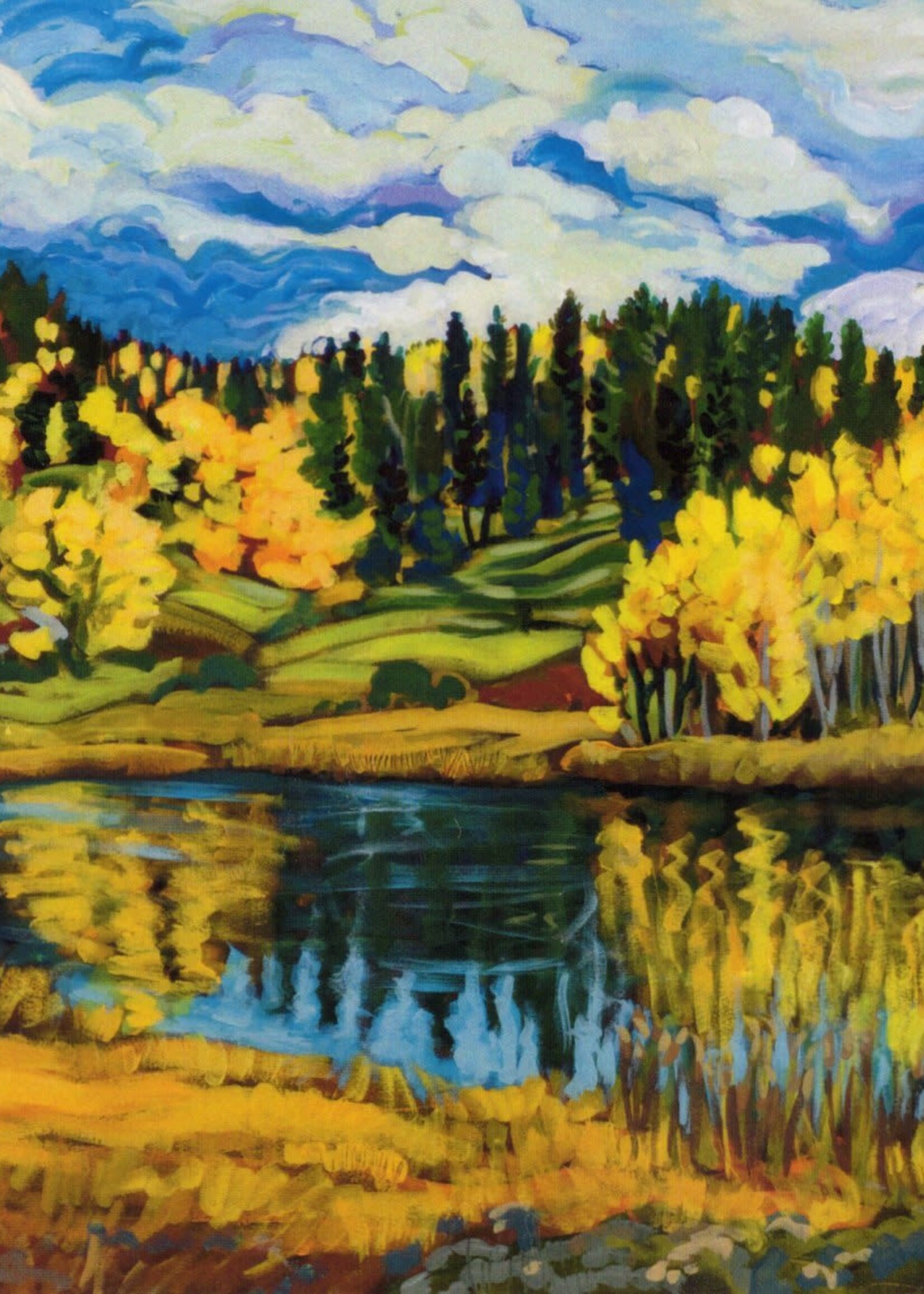 Christine Reimer Lake In Fall