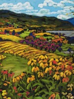 Christine Reimer Sunflowers and Vineyards