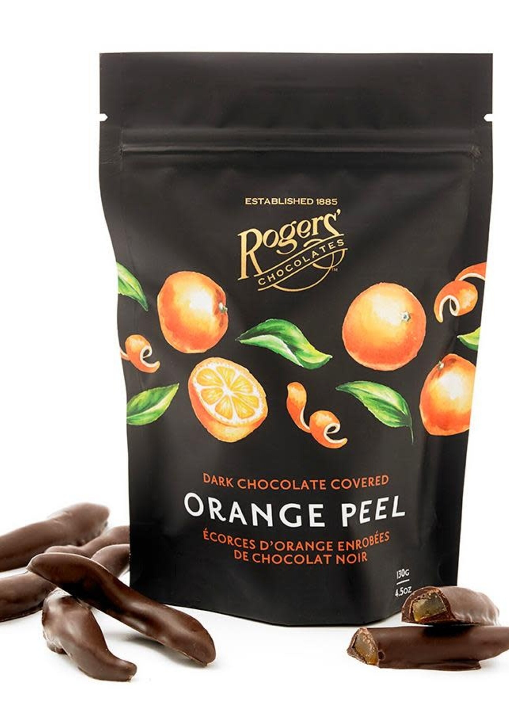 Rogers' Dark Chocolate Covered Orange Peel