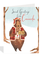 Halfpenny Postage Sweet Greetings From Canada
