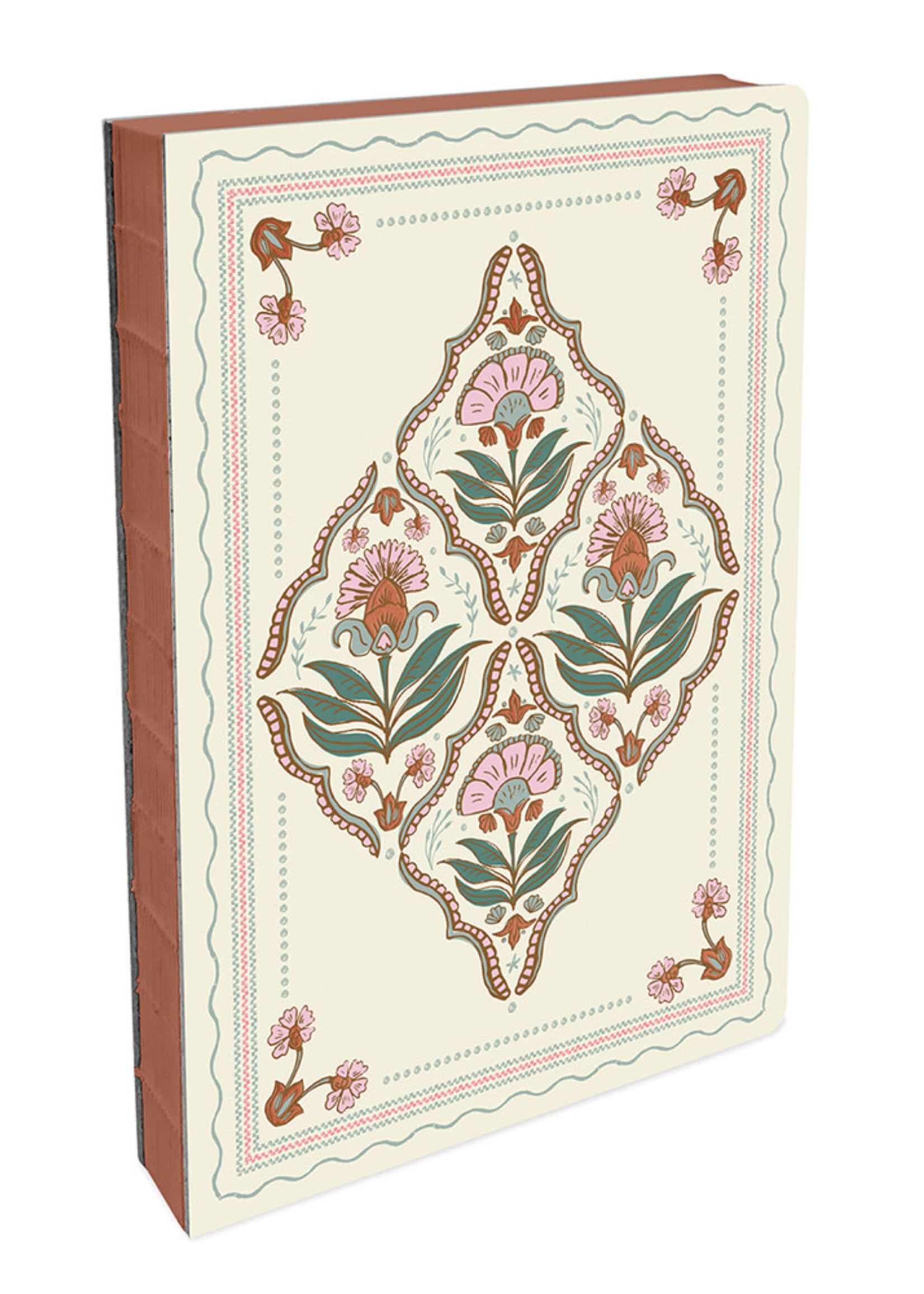 studio oh Floral Tapestry Medium Coptic-Bound Journal