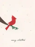 Flaunt Cards "Merry Christmas" Cardinal On Branch