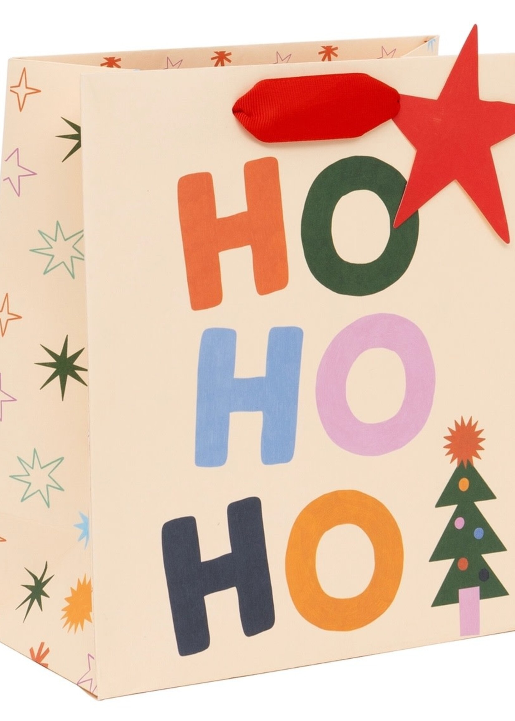 glick Holiday Gift Bag - Ho Ho Ho (Medium)