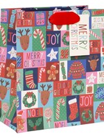 Holiday Gift Bag ~ Christmas Characters (Medium)