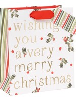 glick Holiday Gift Bag - Christmas Wishes (Medium)