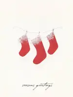 Flaunt Cards Season’s Greetings Three Stockings