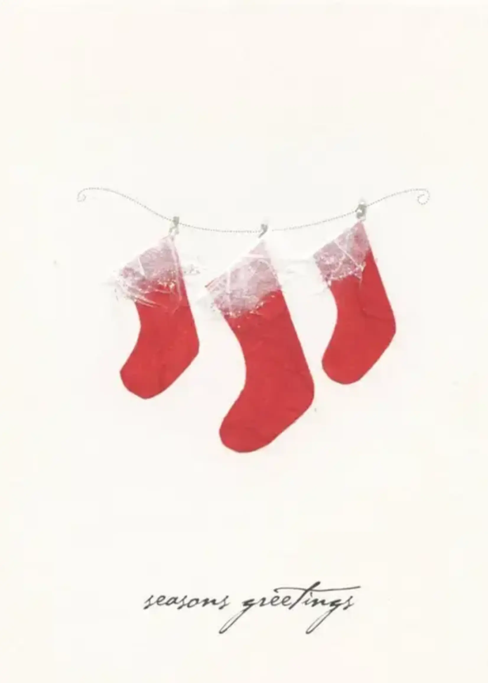 Flaunt Cards Season’s Greetings Three Stockings