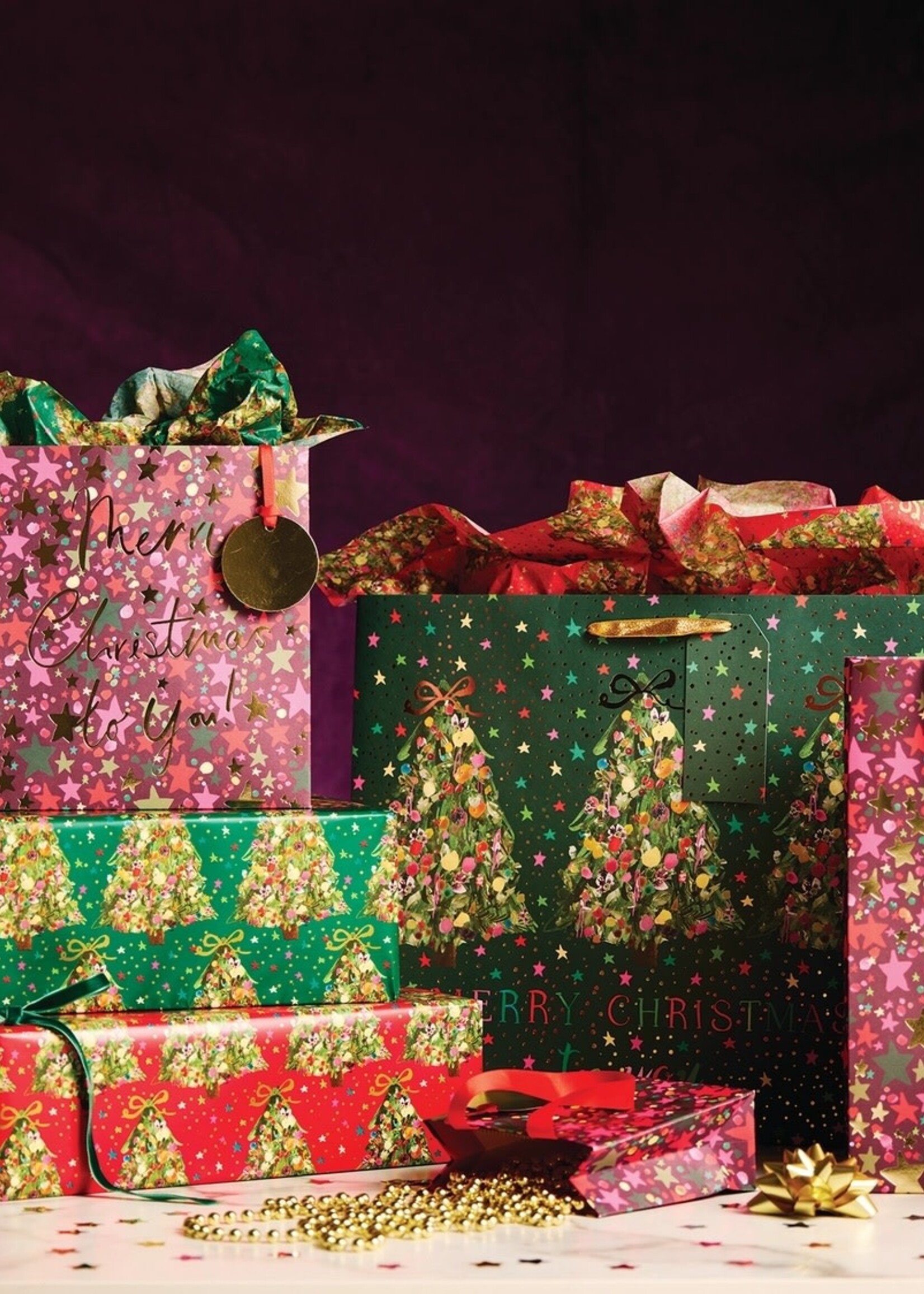 glick Holiday Gift Bag - Star Light Star Bright (Medium)