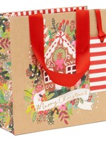 glick Holiday Gift Bag ~ Gingerbread (Small)