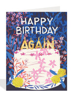 Halfpenny Postage Happy Birthday Again