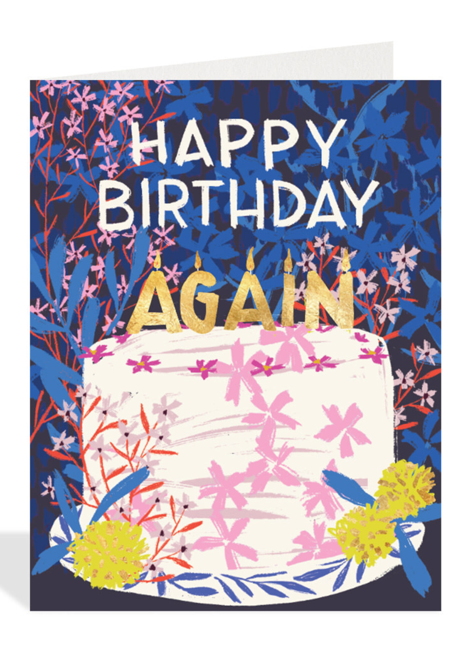 Halfpenny Postage Happy Birthday Again