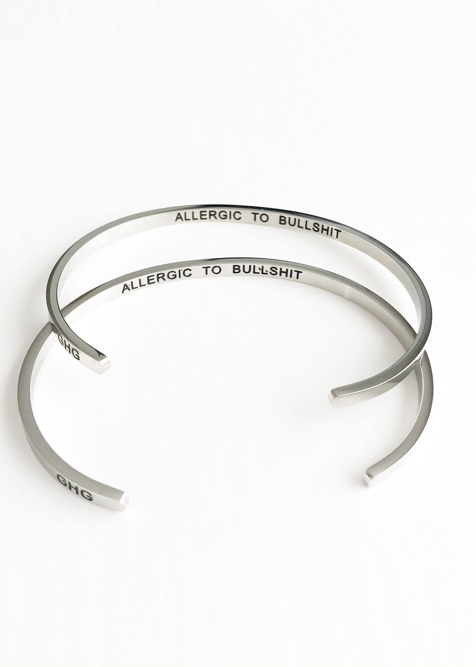 Glass House Goods Bangles - Allergic To Bullshit