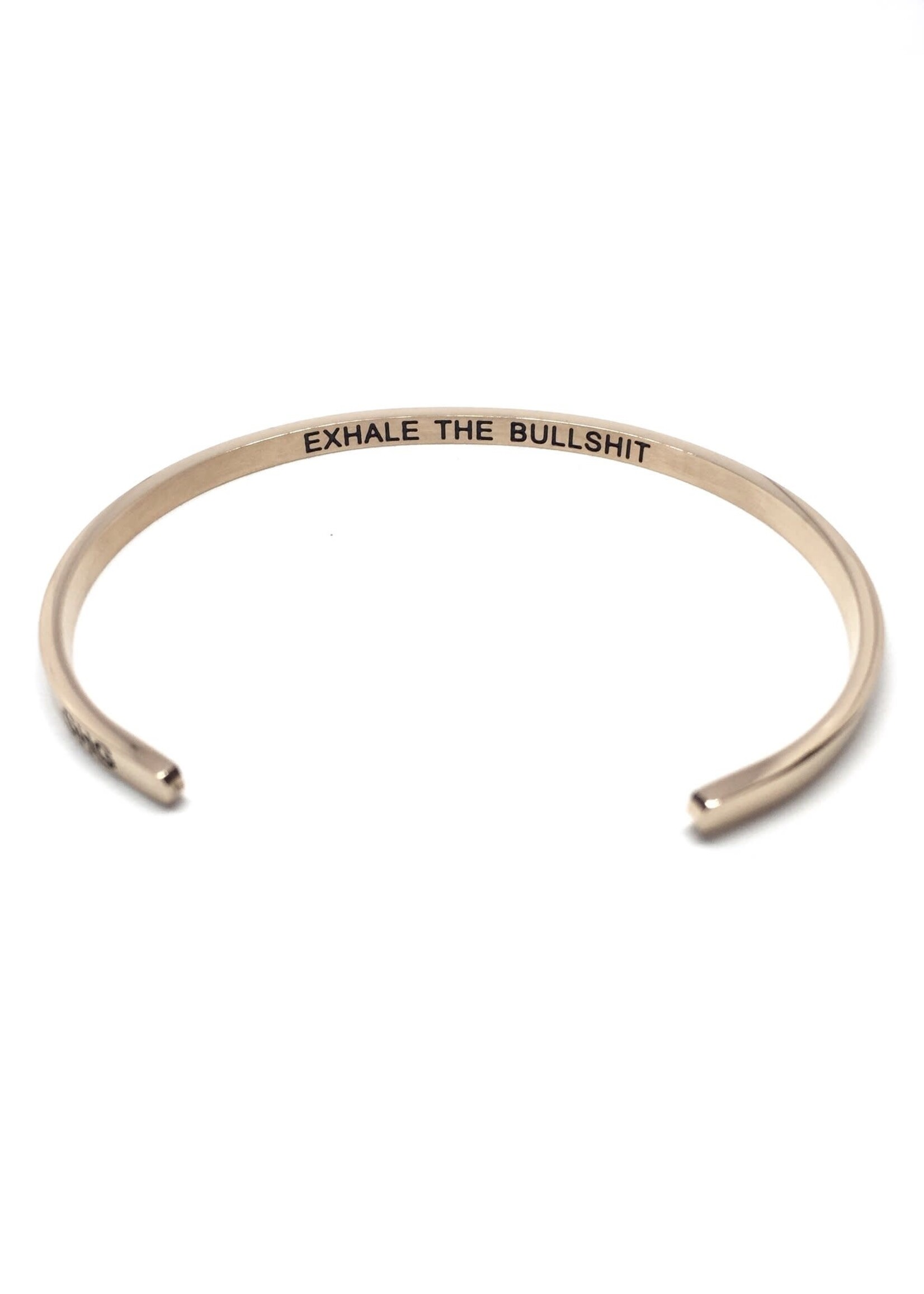 Glass House Goods Bangles - Exhale the Bullshit