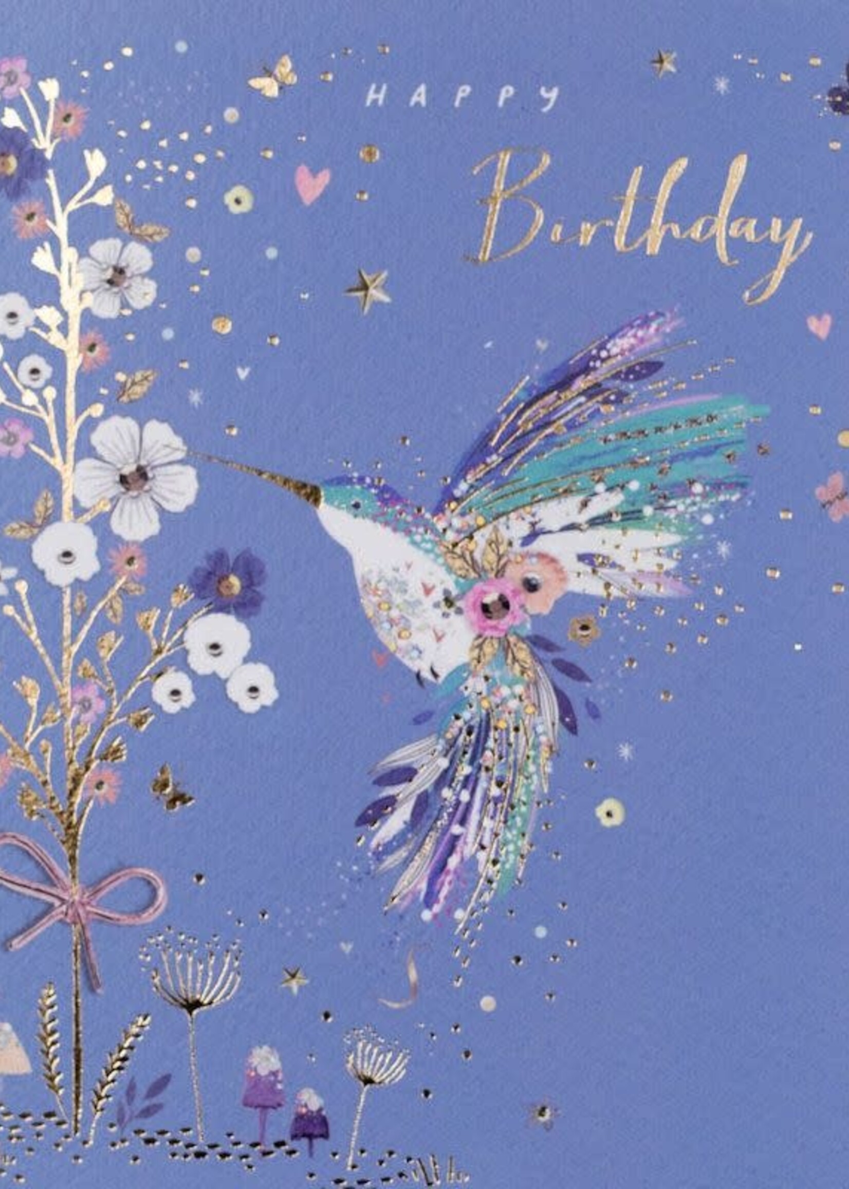 Happy Birthday - Hummingbird