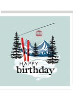 Happy Birthday - Skiing
