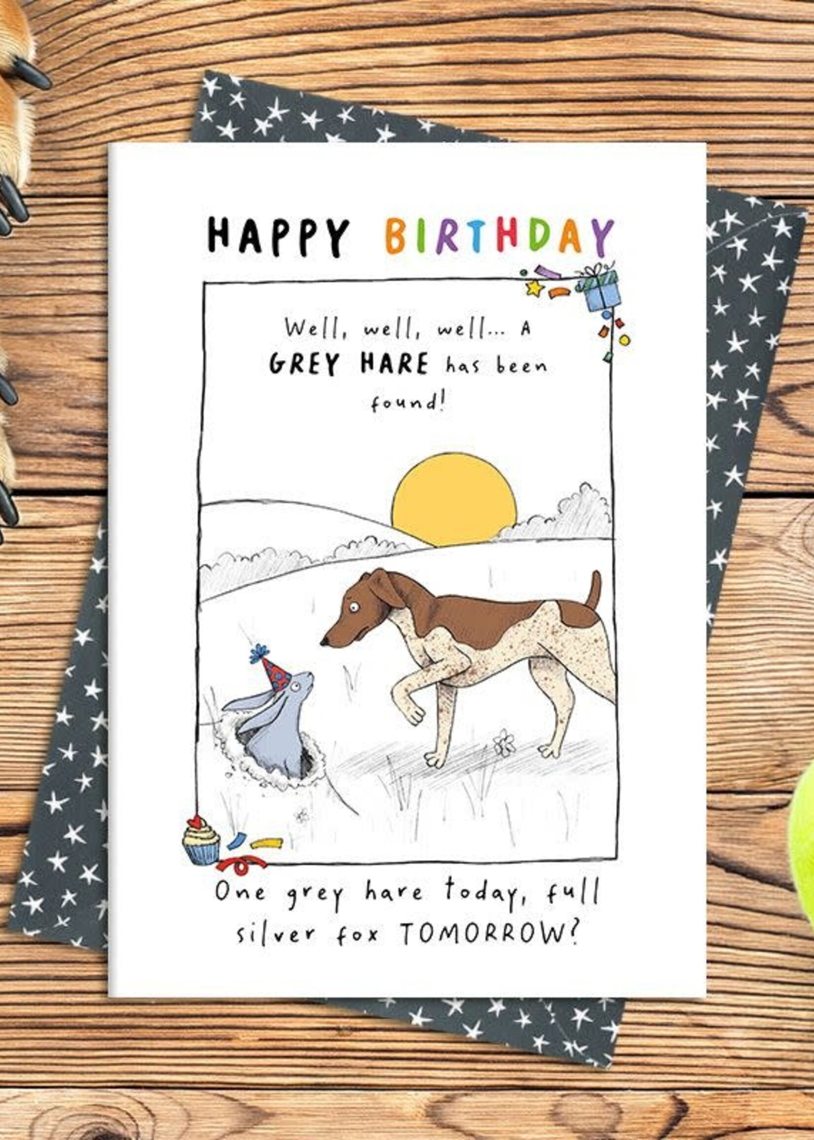 Well, well, well...another grey hare