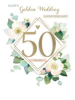 Second Nature Hapy Golden Wedding Anniversary