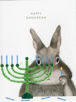 dear hancock Happy Hanukkah - Bunny