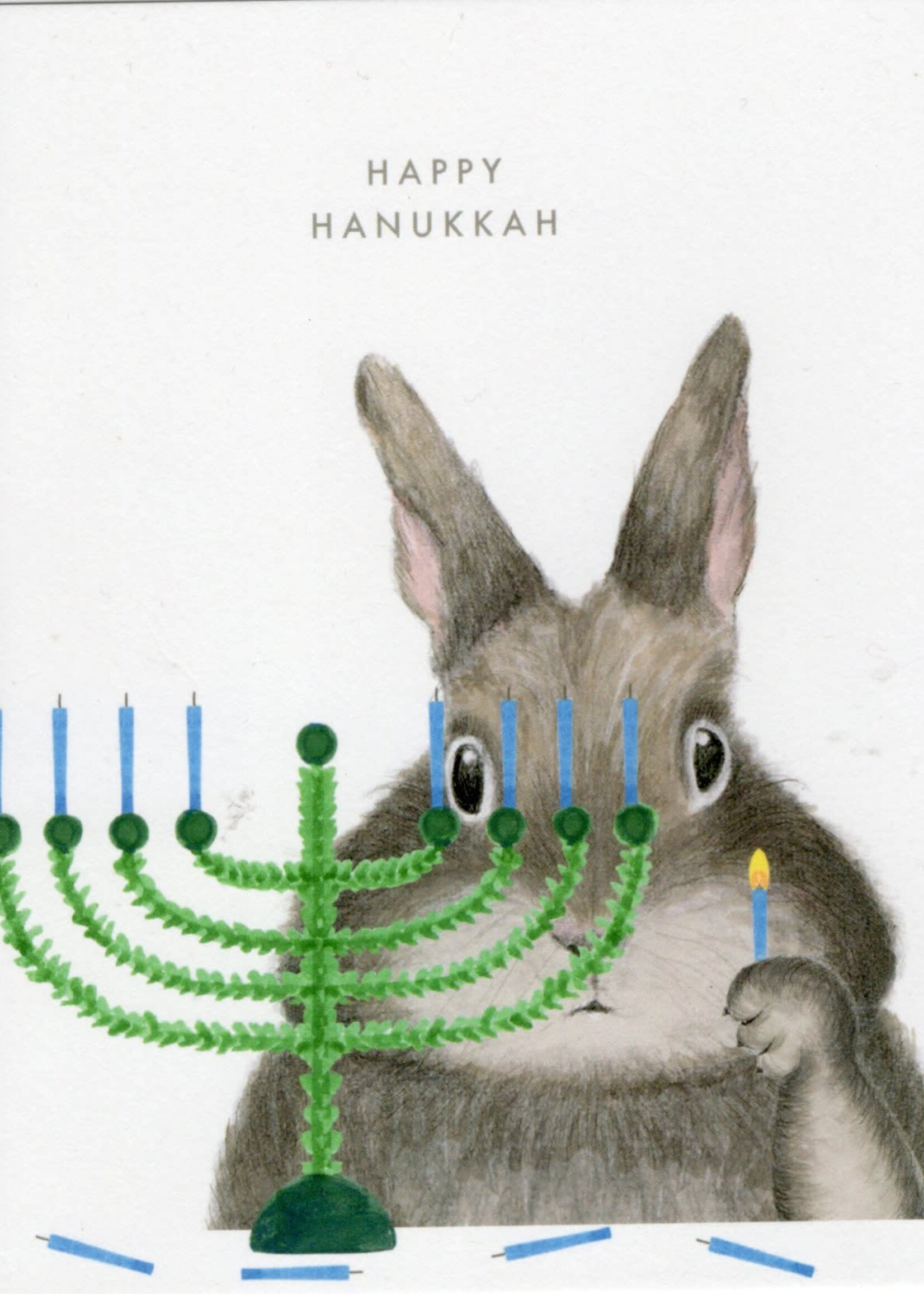 dear hancock Happy Hanukkah - Bunny