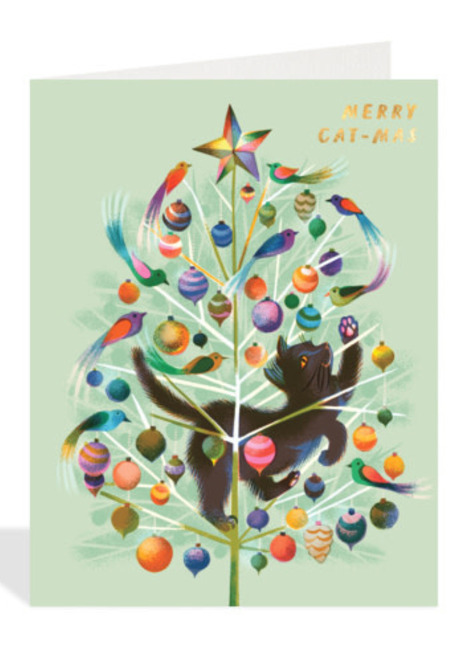Halfpenny Postage Merry Catmas