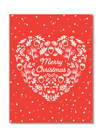Designs by Val Merry Christmas Heart