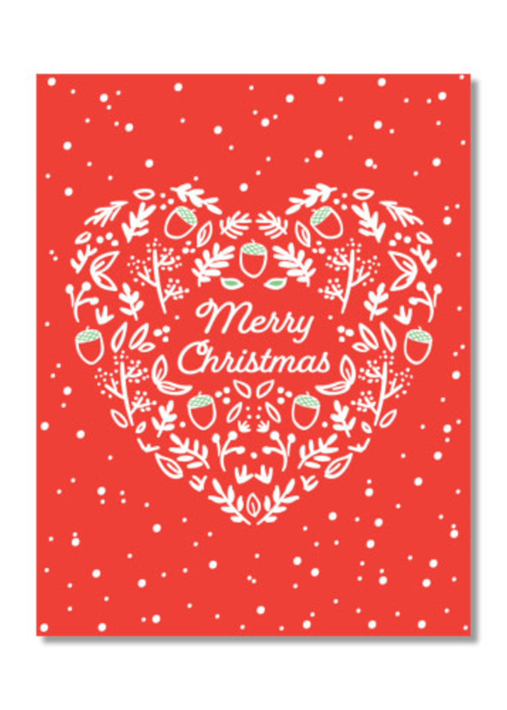 Designs by Val Merry Christmas Heart
