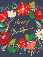Happy Christmas - Wreath