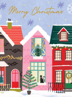 Christmas Town Scene