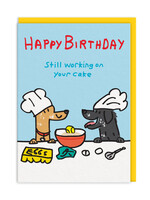 Oh Deer Still Working On Your Cake