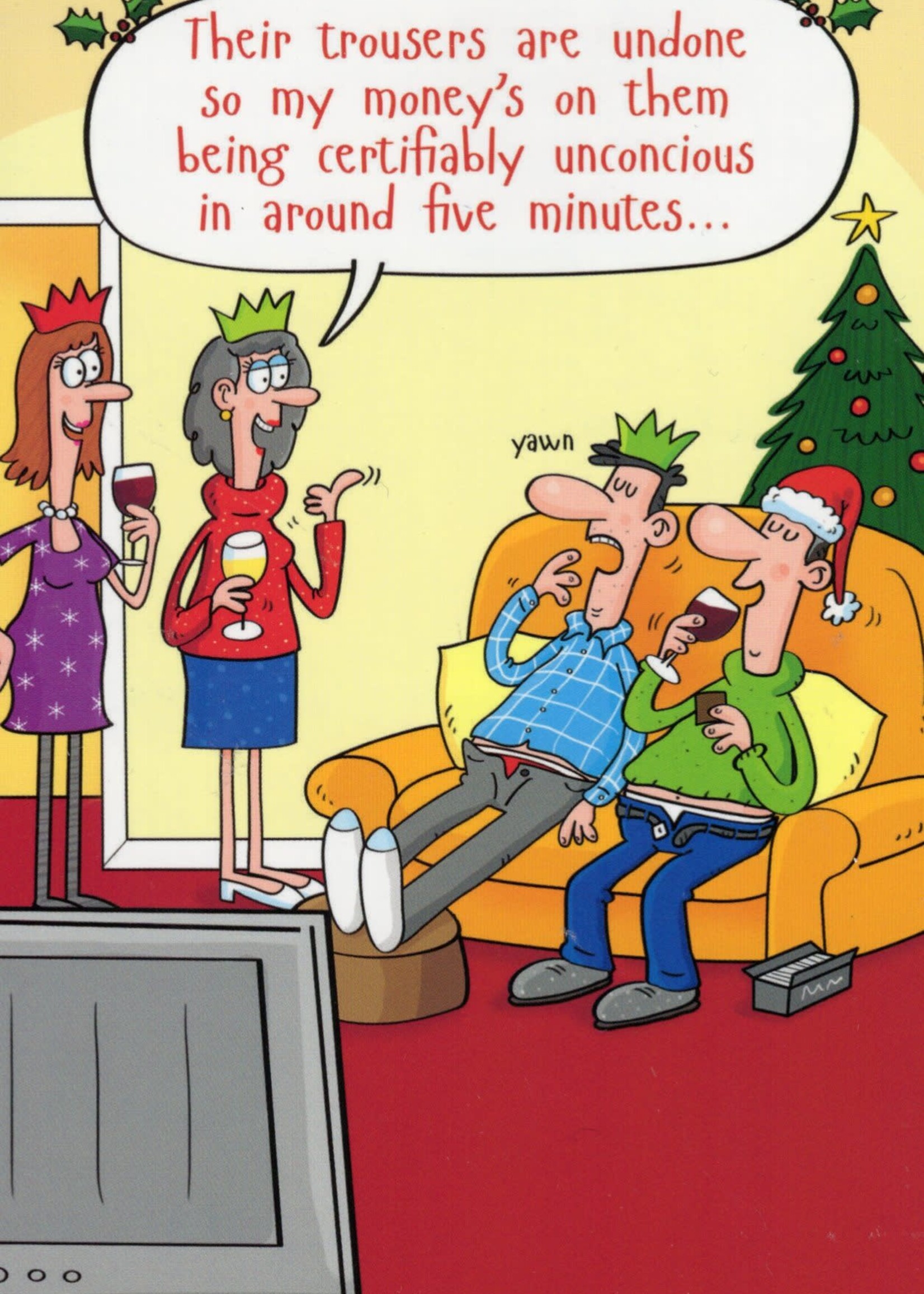 Paper House Their trousers are undone