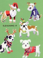 Halfpenny Postage Sleighing it